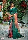 Ishara Vol 1 By Kashvi Nc Moss Printed Daily Wear Saree Wholesale Price In Surat
